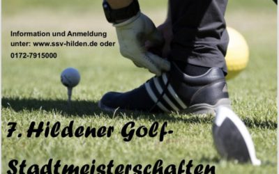 7. Hildener Golf-Stadtmeisterschaft am 25.05.2019