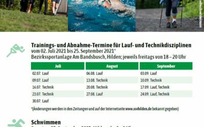 25.06.2021 | Deutsches Sportabzeichen (DSA): Es geht wieder los!