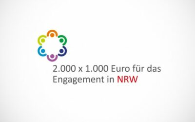31.03.2022 | Förderprogramm »2.000 x 1.000 Euro für das Engagement«
