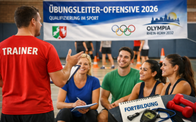 01.02.2026 | Übungsleiter*innen-Offensive 2026: Neue Fördermöglichkeiten für Qualifizierungen im Sport